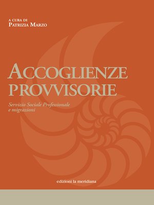 cover image of Accoglienze provvisorie